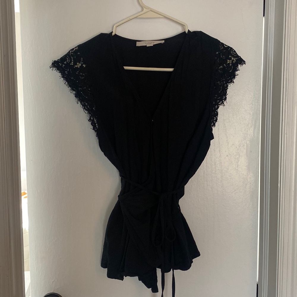 Wrap blouse
